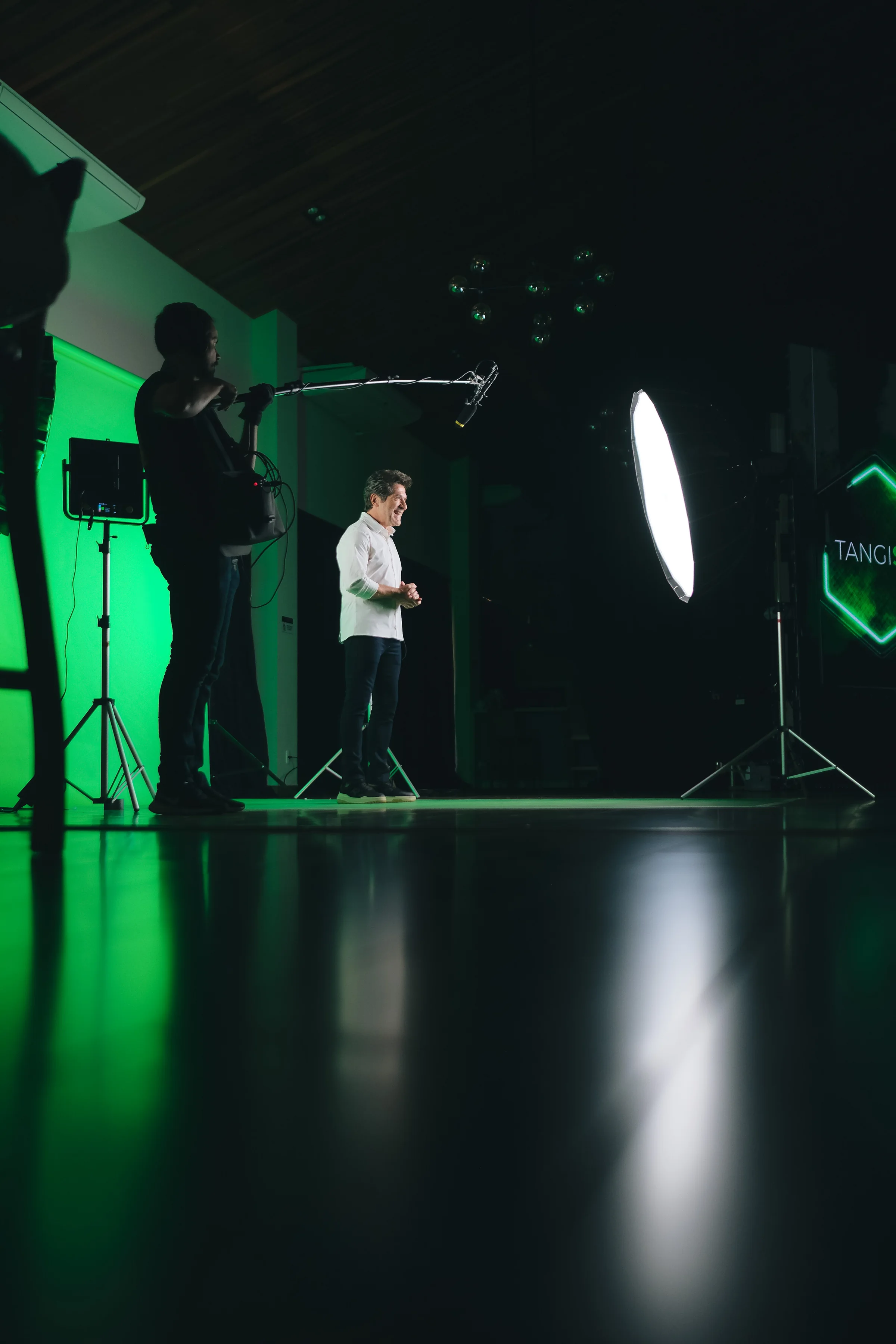 Grupo Tangisa: produção com o cantor Daniel: bastidores, foto 3 de 8