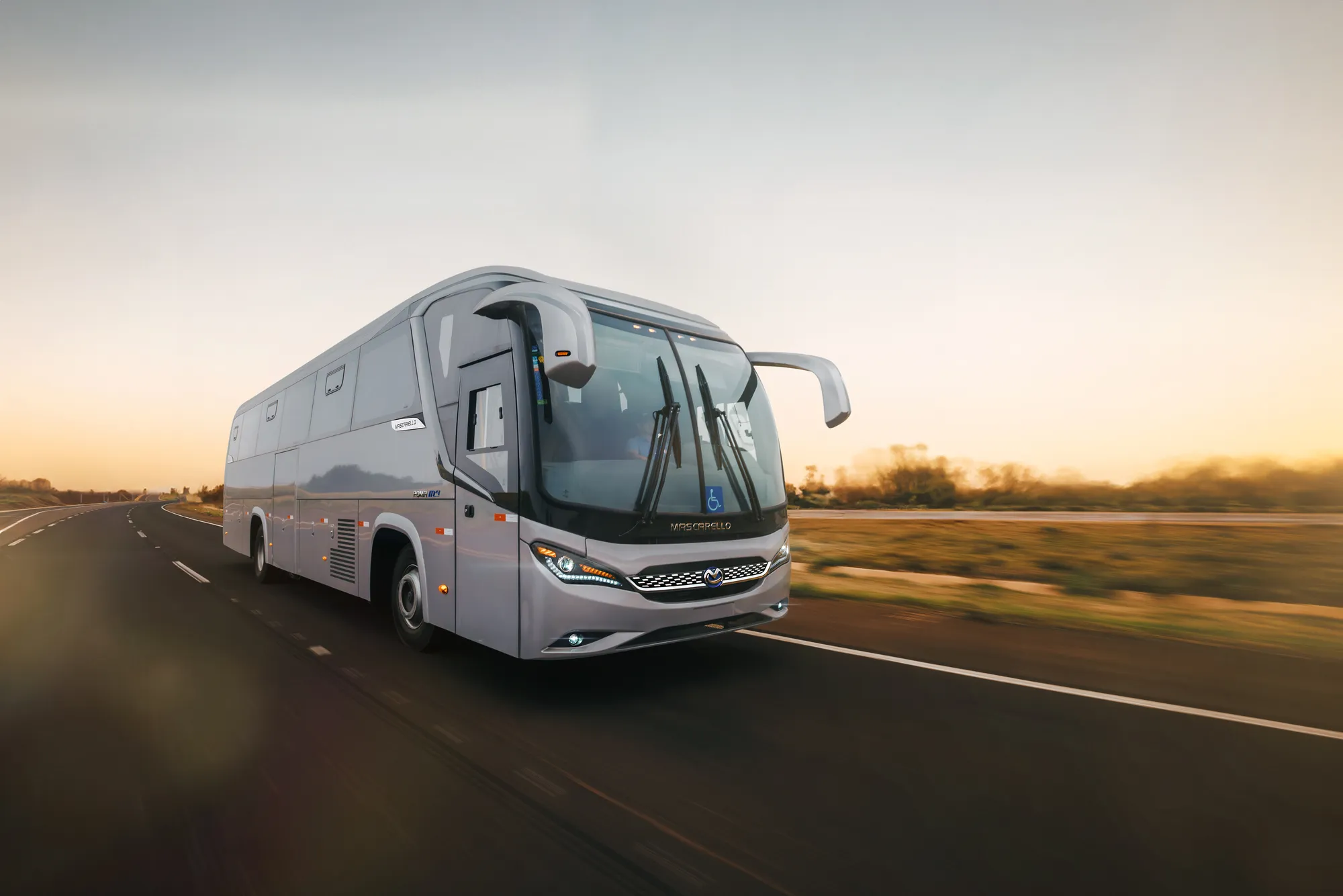 Mascarello: ônibus em locações externas: Fotografia publicitária, foto 3 de 17